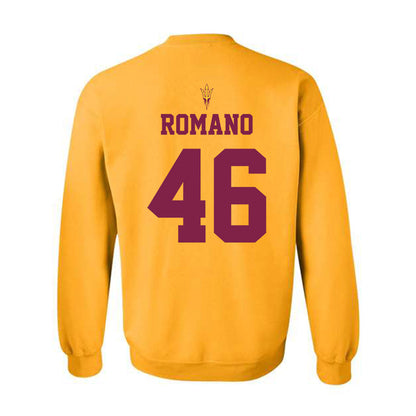 Arizona State - NCAA Football : Tommy Romano - Homecoming and Salute to Service Crewneck Sweatshirt-1