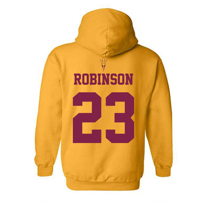 Arizona State - NCAA Football : Demarius Robinson - Homecoming and Salute to Service Hooded Sweatshirt-1