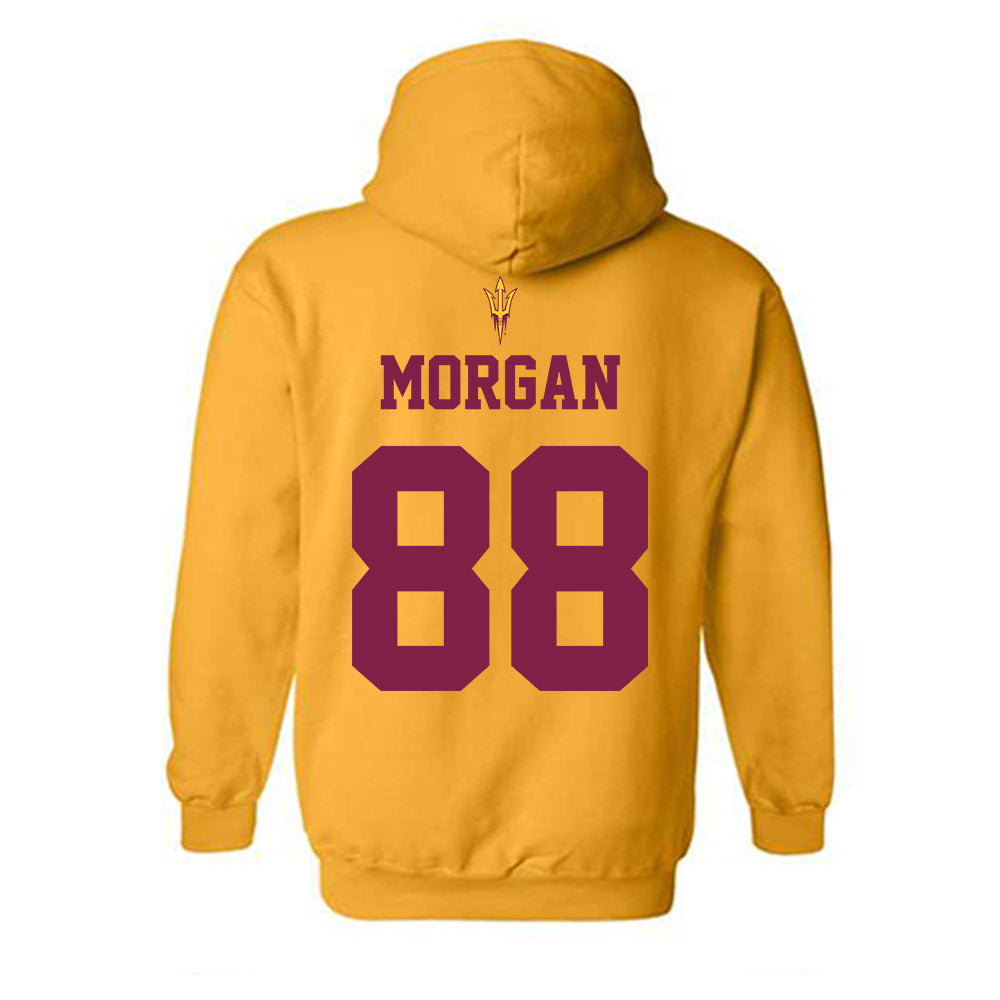 Arizona State - NCAA Football : Daeshon morgan - Homecoming and Salute to Service Hooded Sweatshirt-1