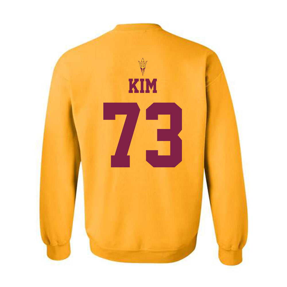 Arizona State - NCAA Football : Terrell Kim - Homecoming and Salute to Service Crewneck Sweatshirt-1