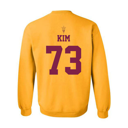 Arizona State - NCAA Football : Terrell Kim - Homecoming and Salute to Service Crewneck Sweatshirt-1