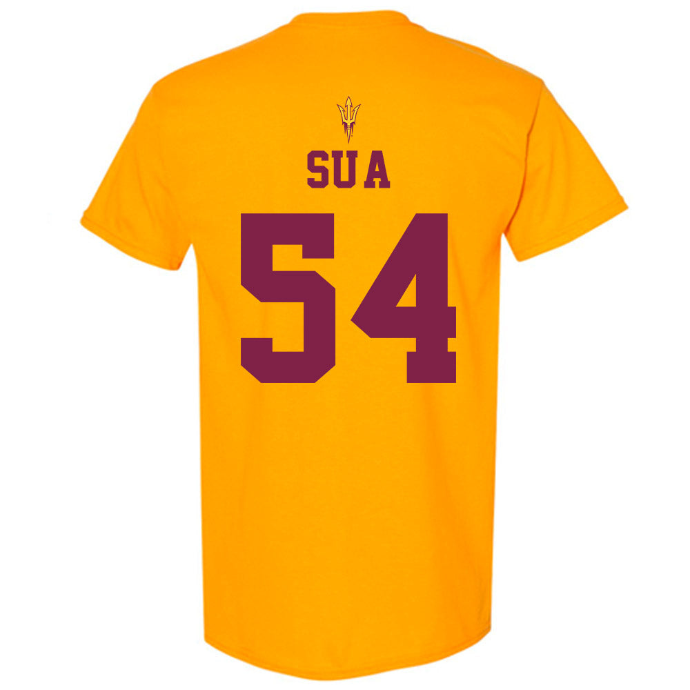 Arizona State - NCAA Football : Joey Su'a - Senior Day T-Shirt-1
