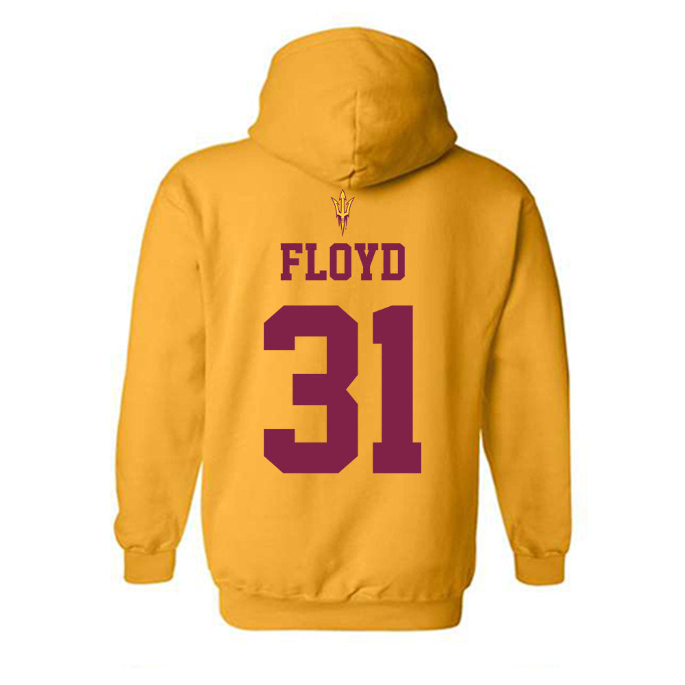 Arizona State - NCAA Football : Kanyon Floyd - Senior Day Hooded Sweatshirt-1