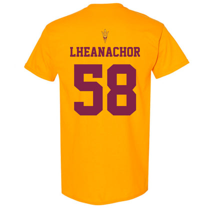 Arizona State - NCAA Football : Maxwell Lheanachor - Senior Day T-Shirt-1