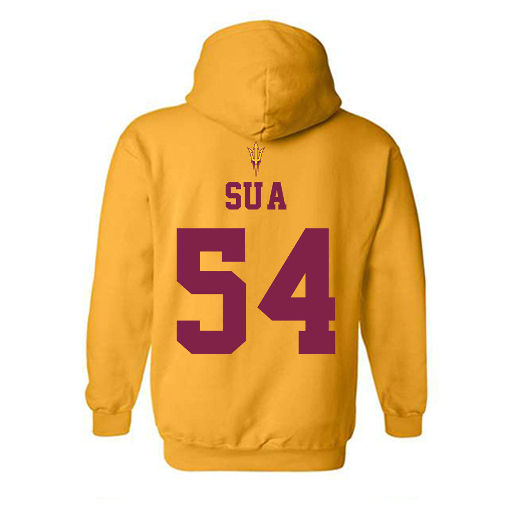 Arizona State - NCAA Football : Joey Su'a - Senior Day Hooded Sweatshirt-1