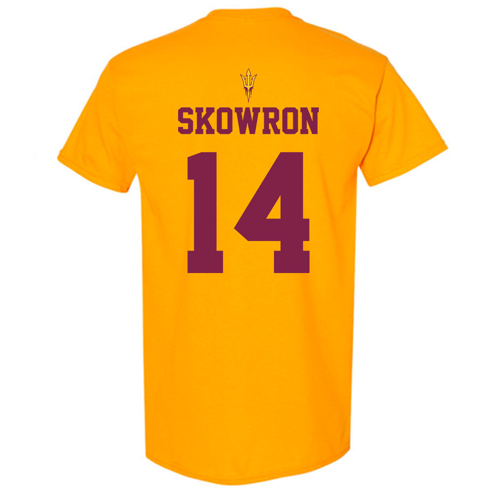 Arizona State - NCAA Football : Xavier Skowron - Senior Day T-Shirt-1