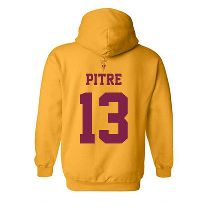 Arizona State - NCAA Football : Roman Pitre - Senior Day Hooded Sweatshirt-1