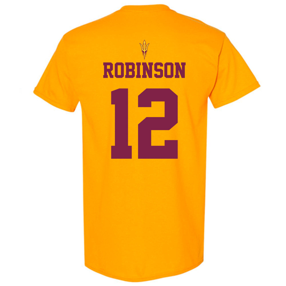 Arizona State - NCAA Football : Javan Robinson - Senior Day T-Shirt-1