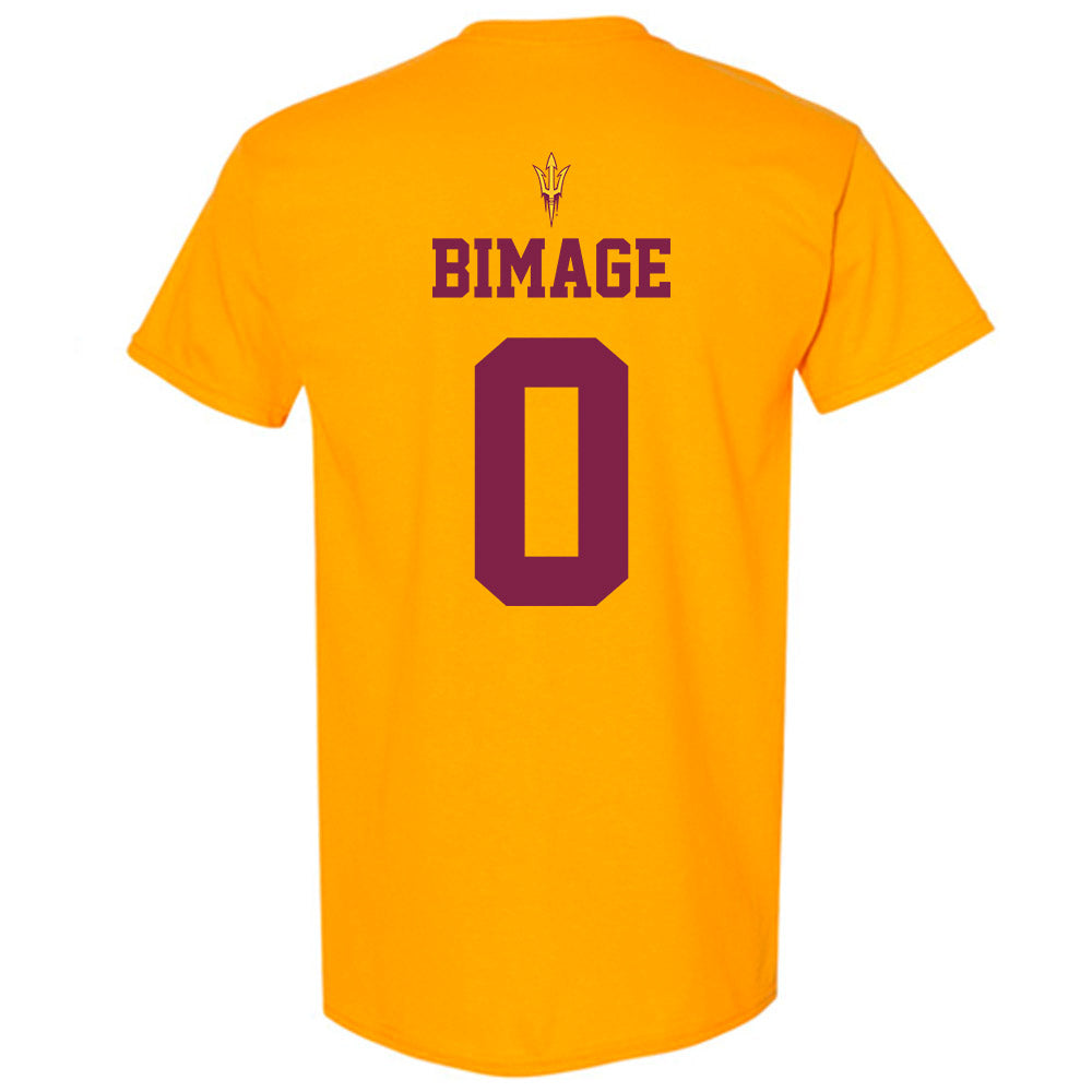 Arizona State - NCAA Football : Rodney Jr Bimage - Senior Day T-Shirt-1