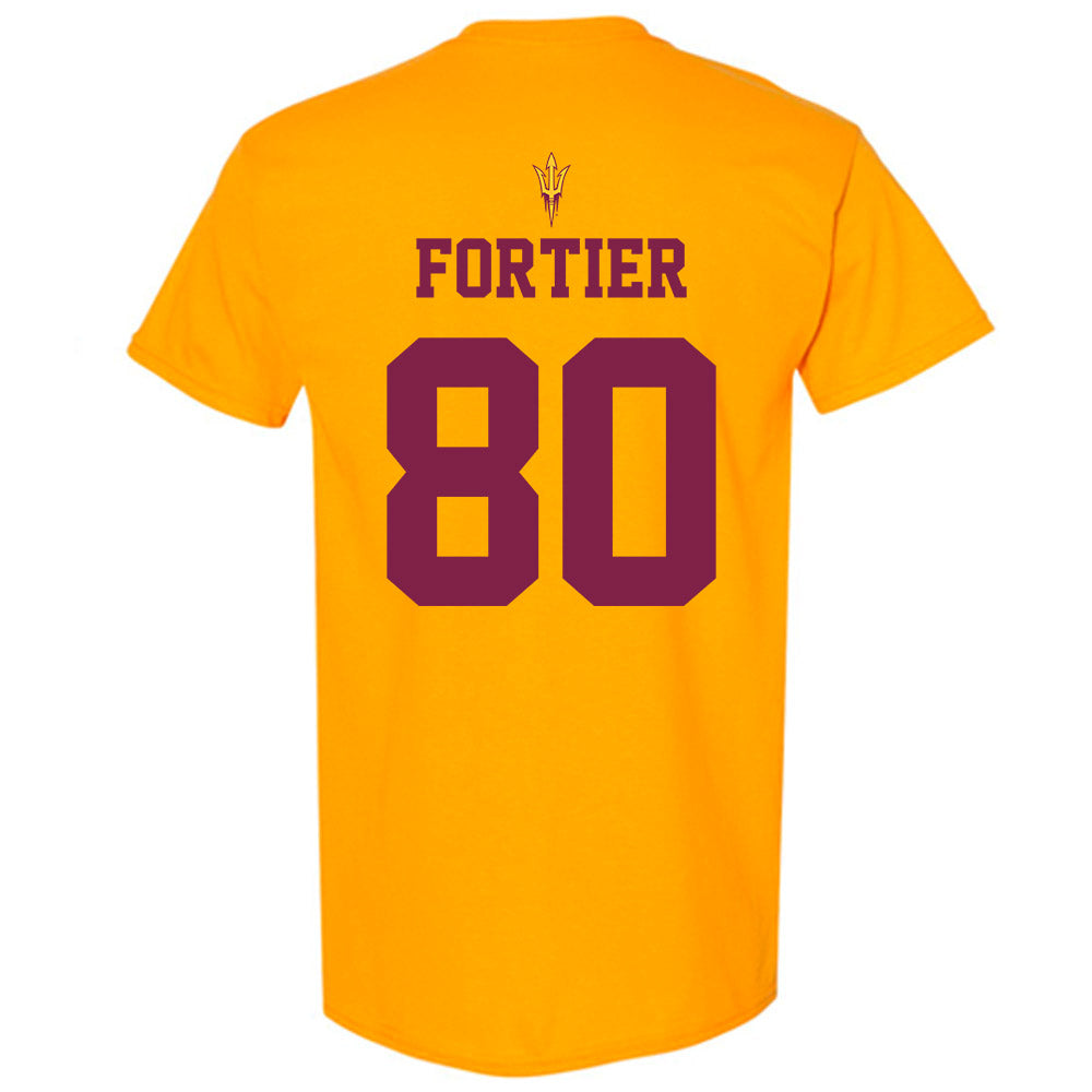 Arizona State - NCAA Football : Jayden Fortier - Senior Day T-Shirt-1