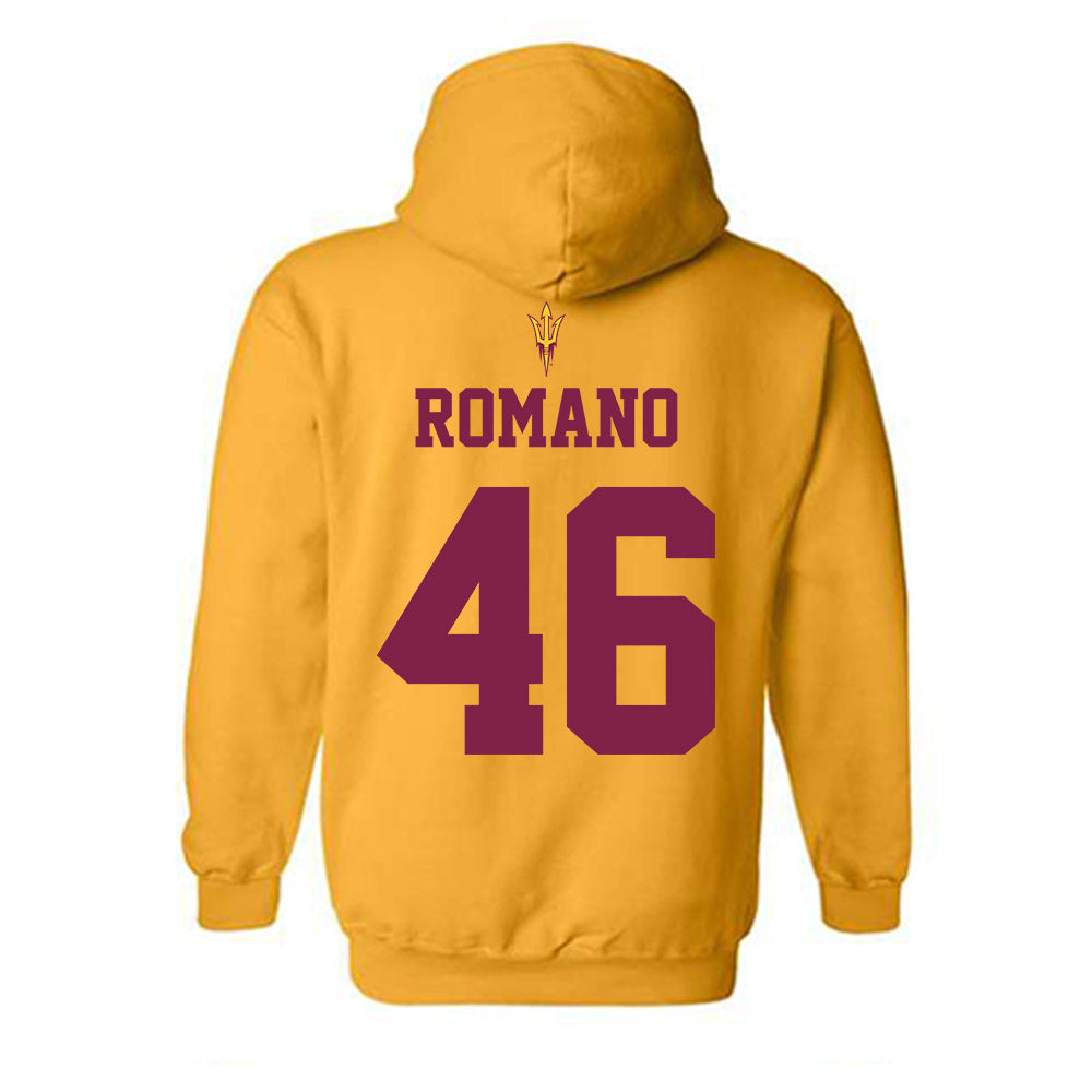 Arizona State - NCAA Football : Tommy Romano - Senior Day Hooded Sweatshirt-1