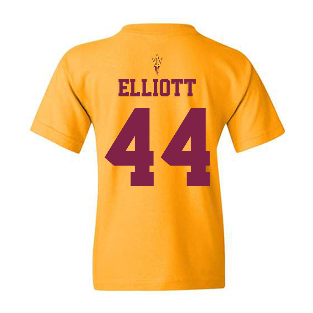 Arizona State - NCAA Football : Keyshaun Elliott - Senior Day Youth T-Shirt-1