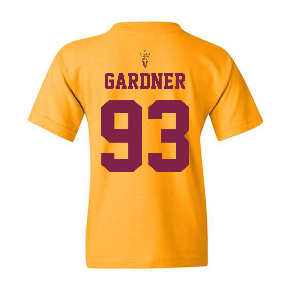 Arizona State - NCAA Football : My'Keil Gardner - Senior Day Youth T-Shirt-1