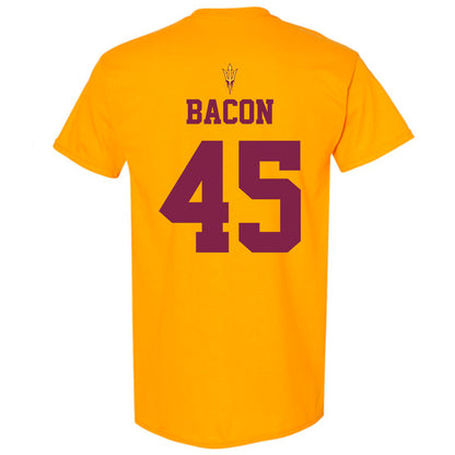 Arizona State - NCAA Football : Tristan Bacon - Senior Day T-Shirt-1
