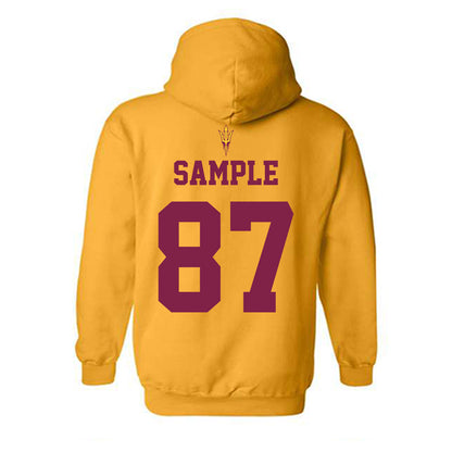 Arizona State - NCAA Football : Zechariah Sample - Senior Day Hooded Sweatshirt-1