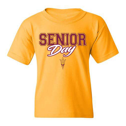 Arizona State - NCAA Football : Elijah ONeal - Senior Day Youth T-Shirt-0