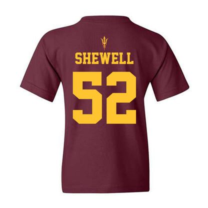 Arizona State - NCAA Football : Ian Shewell - Fashion Shersey Youth T-Shirt-1