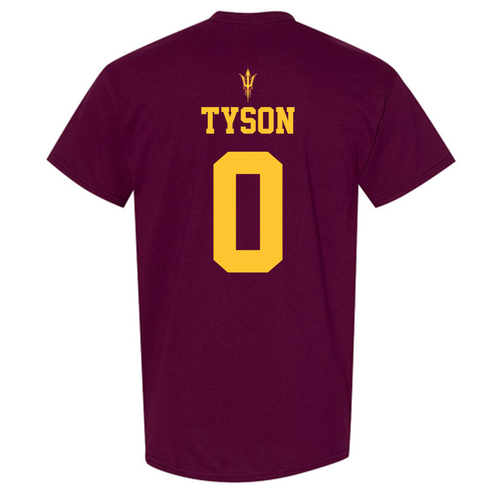Arizona State - NCAA Football : Jordyn Tyson - Fashion Shersey T-Shirt-1