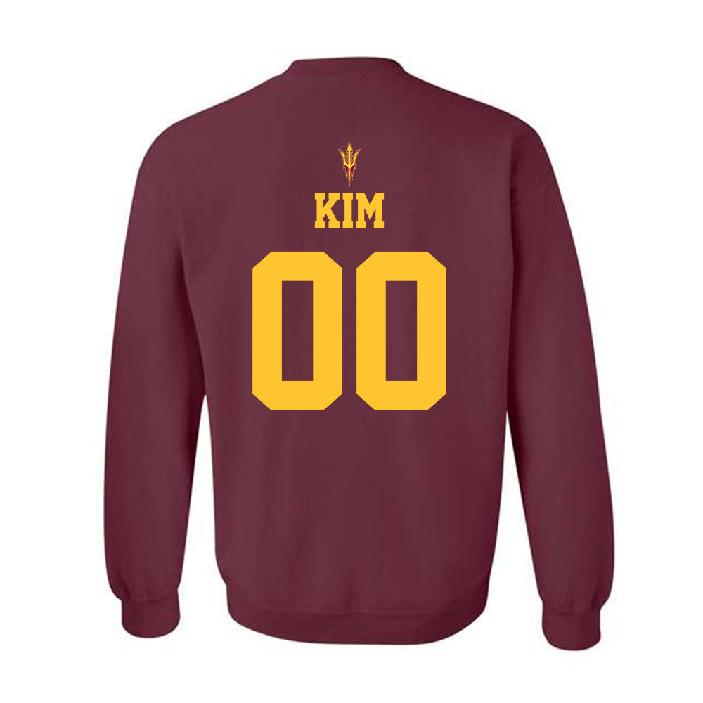Arizona State - NCAA Football : Terrell Kim - Fashion Shersey Crewneck Sweatshirt-1