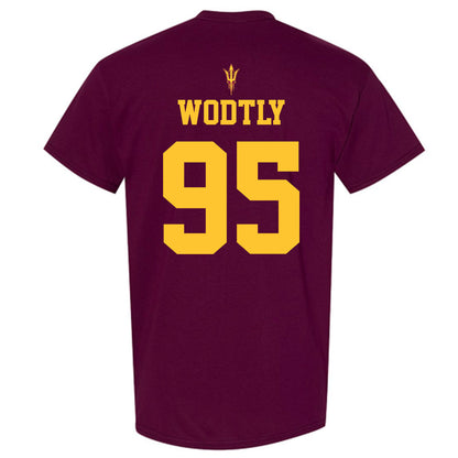 Arizona State - NCAA Football : Justin Wodtly - Fashion Shersey T-Shirt-1