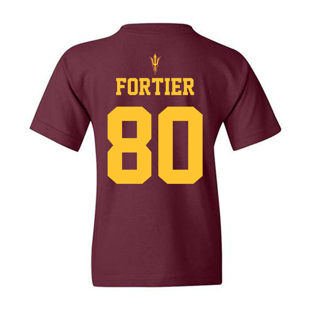 Arizona State - NCAA Football : Jayden Fortier - Fashion Shersey Youth T-Shirt-1