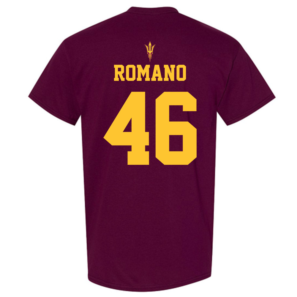 Arizona State - NCAA Football : Tommy Romano - Fashion Shersey T-Shirt-1