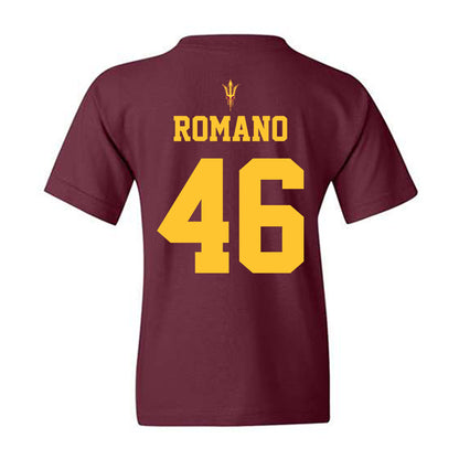 Arizona State - NCAA Football : Tommy Romano - Fashion Shersey Youth T-Shirt-1