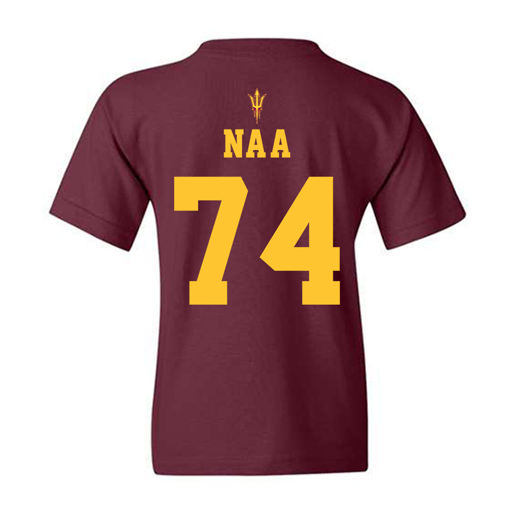 Arizona State - NCAA Football : Sean Na'a - Fashion Shersey Youth T-Shirt-1