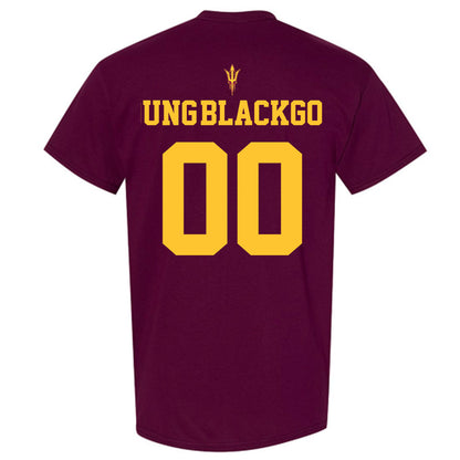 Arizona State - NCAA Football : Prayer Young-Blackgoat - Fashion Shersey T-Shirt-1