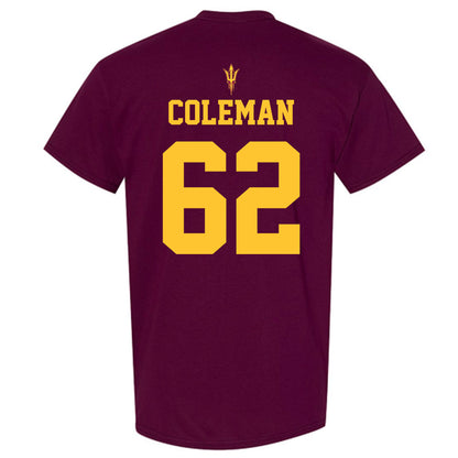 Arizona State - NCAA Football : Ben Coleman - Fashion Shersey T-Shirt-1