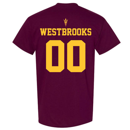 Arizona State - NCAA Football : Rashad Westbrooks - Fashion Shersey T-Shirt-1