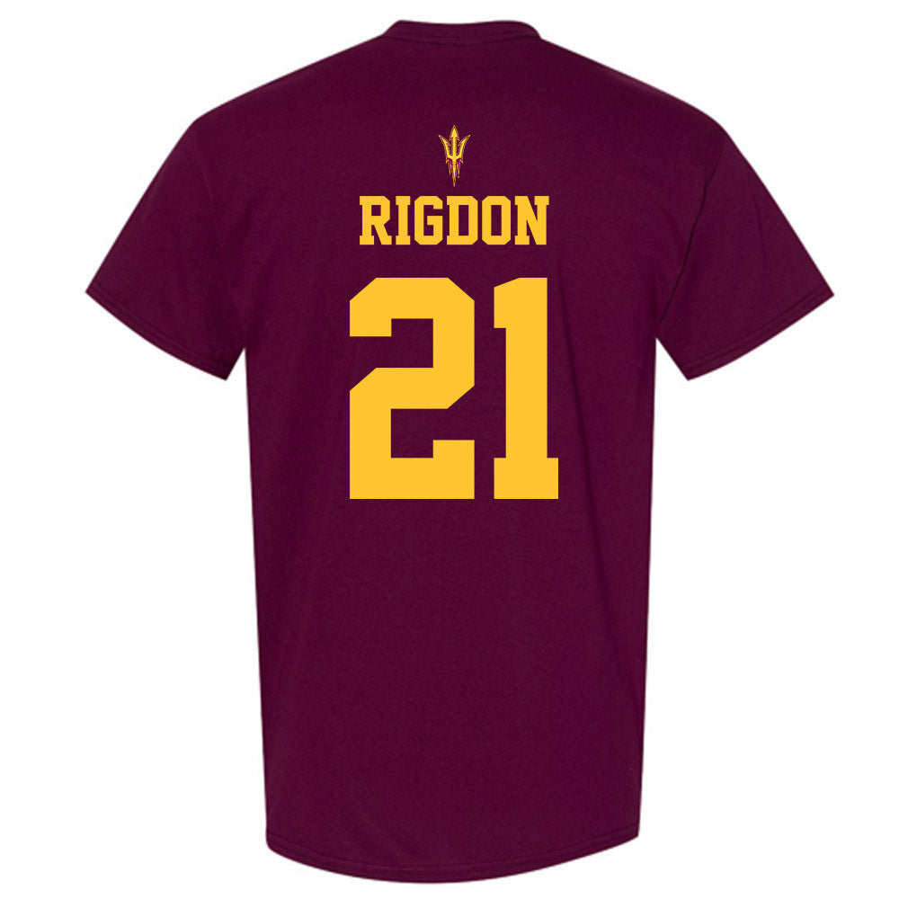 Arizona State - NCAA Football : Grayson Rigdon - Fashion Shersey T-Shirt-1