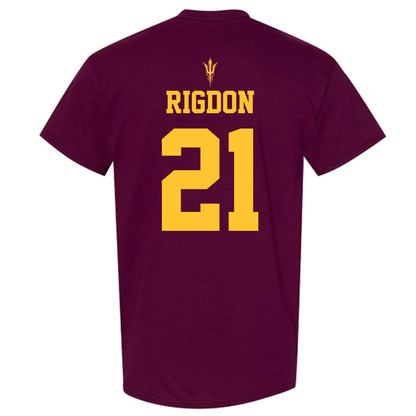 Arizona State - NCAA Football : Grayson Rigdon - Fashion Shersey T-Shirt-1