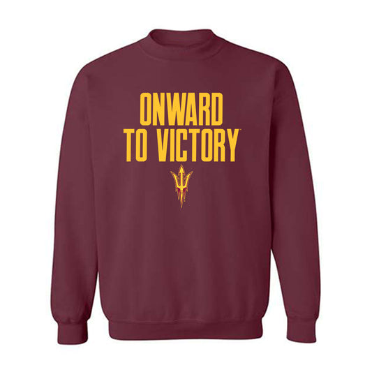 Arizona State - NCAA Football : Jarmaine Mitchell - Fashion Shersey Crewneck Sweatshirt-0
