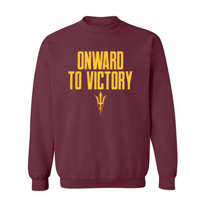 Arizona State - NCAA Football : Davis Kinney - Fashion Shersey Crewneck Sweatshirt-0