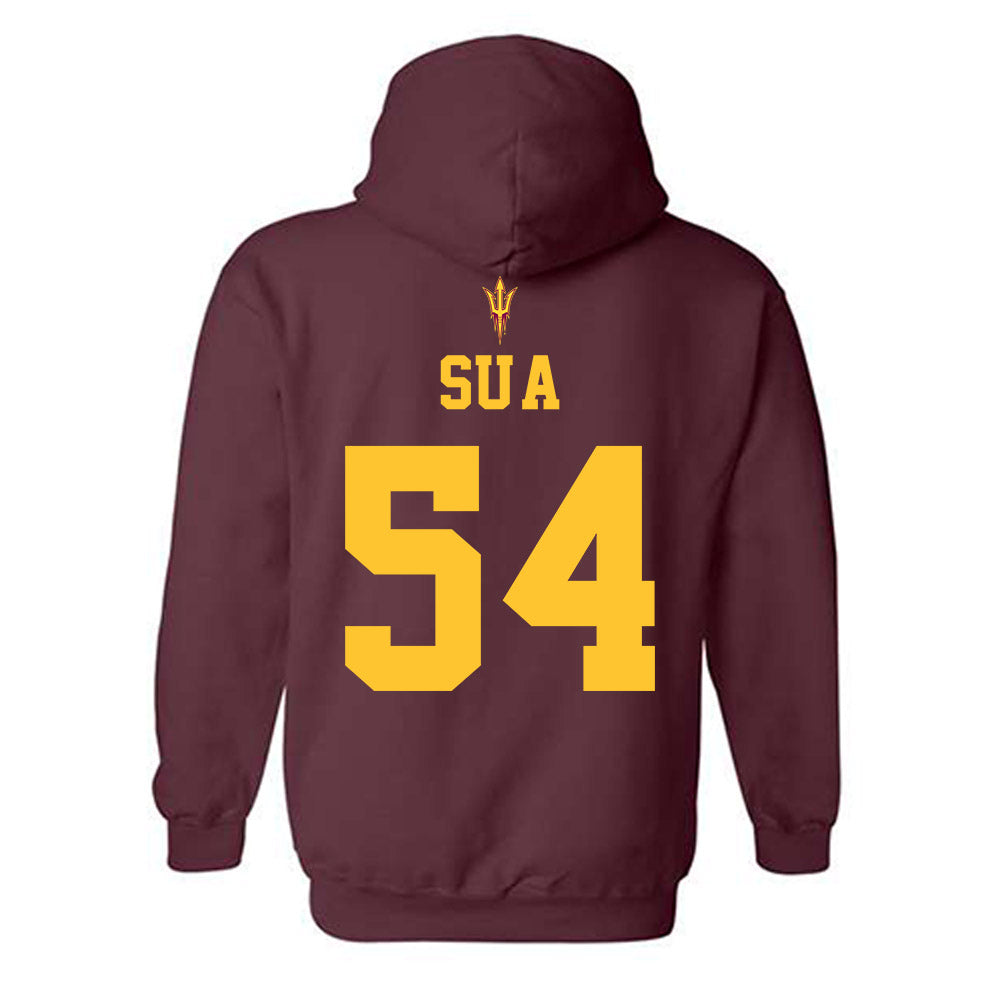 Arizona State - NCAA Football : Joey Su'a - Activate The Valley Hooded Sweatshirt-1