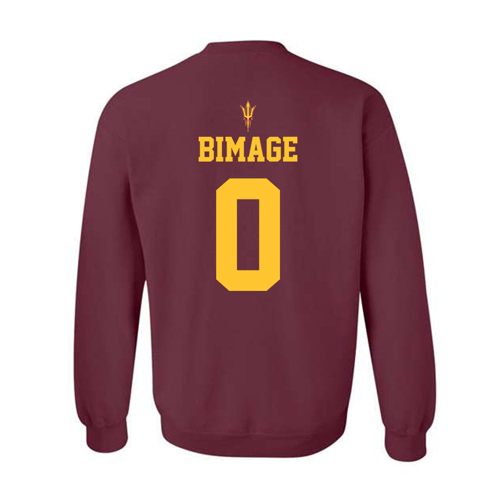 Arizona State - NCAA Football : Rodney Jr Bimage - Activate The Valley Crewneck Sweatshirt-1