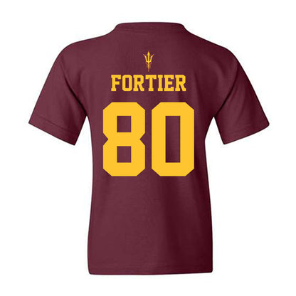Arizona State - NCAA Football : Jayden Fortier - Activate The Valley Youth T-Shirt-1