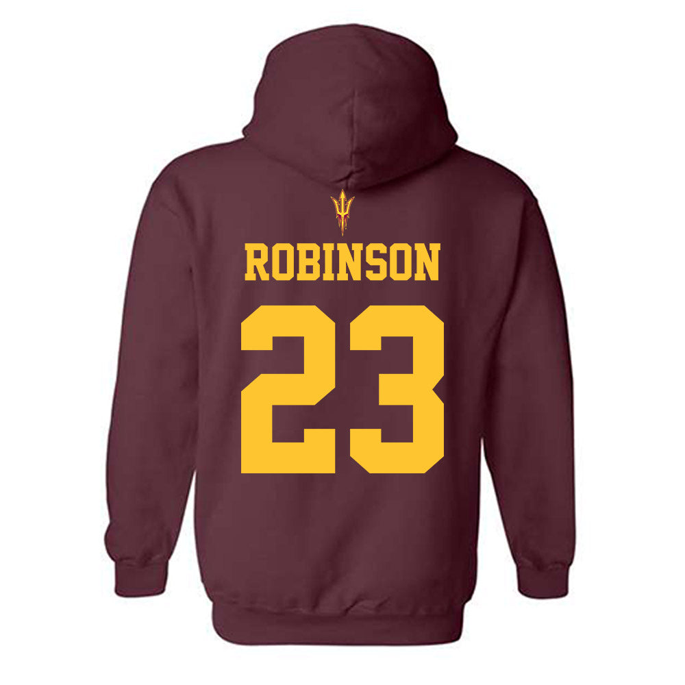 Arizona State - NCAA Football : Demarius Robinson - Activate The Valley Hooded Sweatshirt-1