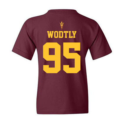 Arizona State - NCAA Football : Justin Wodtly - Activate The Valley Youth T-Shirt-1