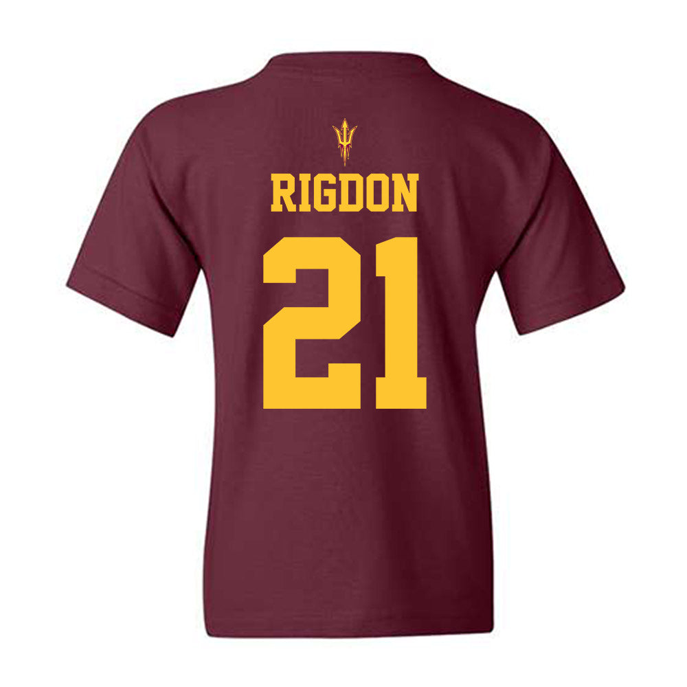 Arizona State - NCAA Football : Grayson Rigdon - Activate The Valley Youth T-Shirt-1