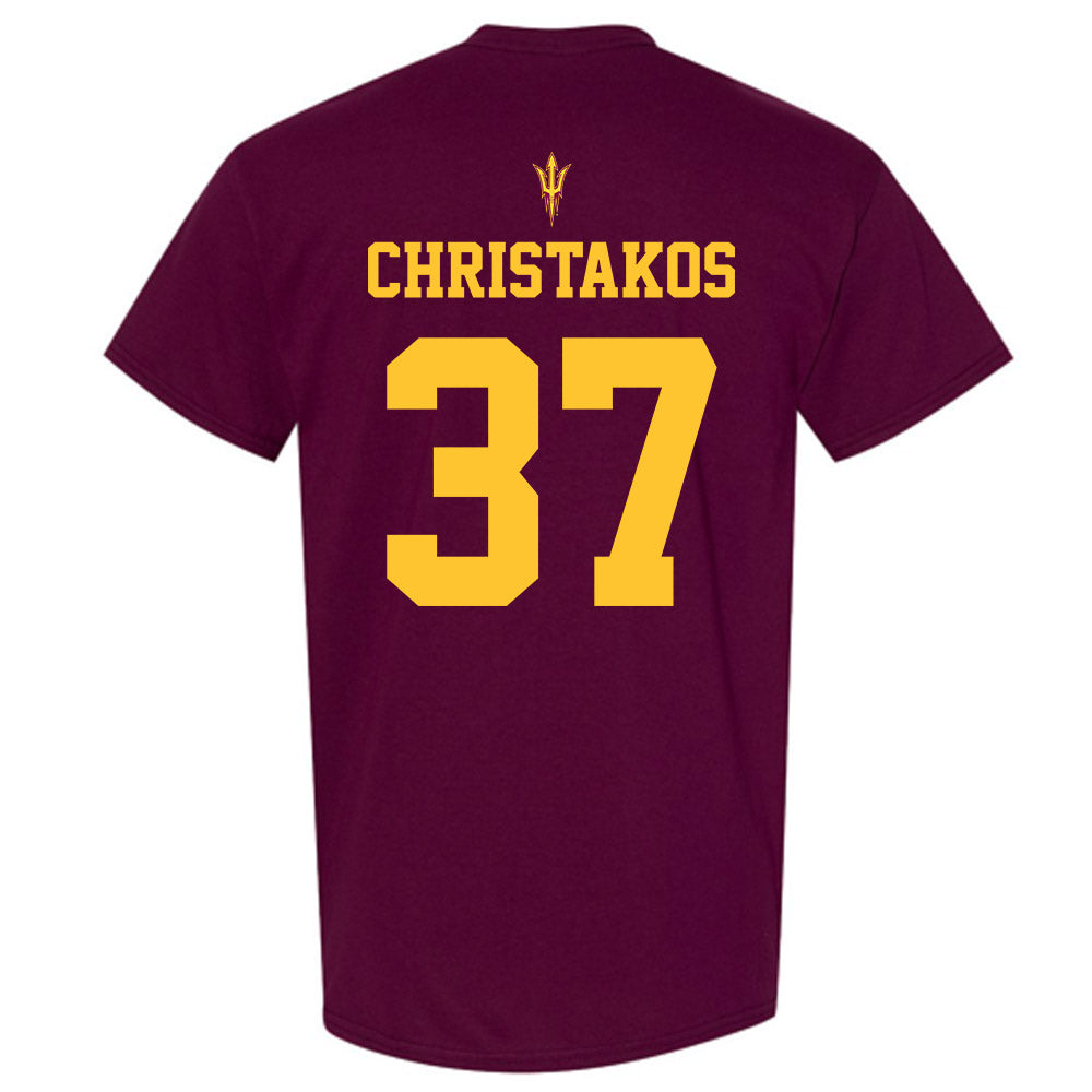 Arizona State - NCAA Football : Tommy Christakos - Activate The Valley T-Shirt-1