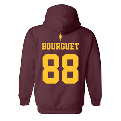 Arizona State - NCAA Football : Coben Bourguet - Activate The Valley Hooded Sweatshirt-1