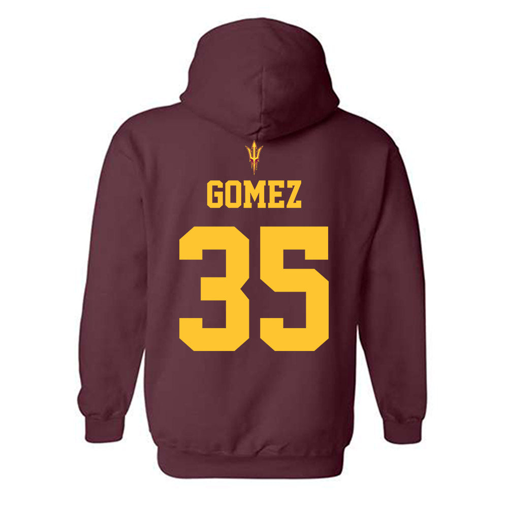 Arizona State - NCAA Football : Jesus Gomez - Activate The Valley Hooded Sweatshirt-1