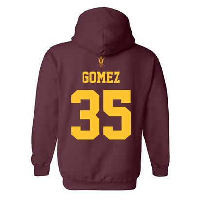 Arizona State - NCAA Football : Jesus Gomez - Activate The Valley Hooded Sweatshirt-1