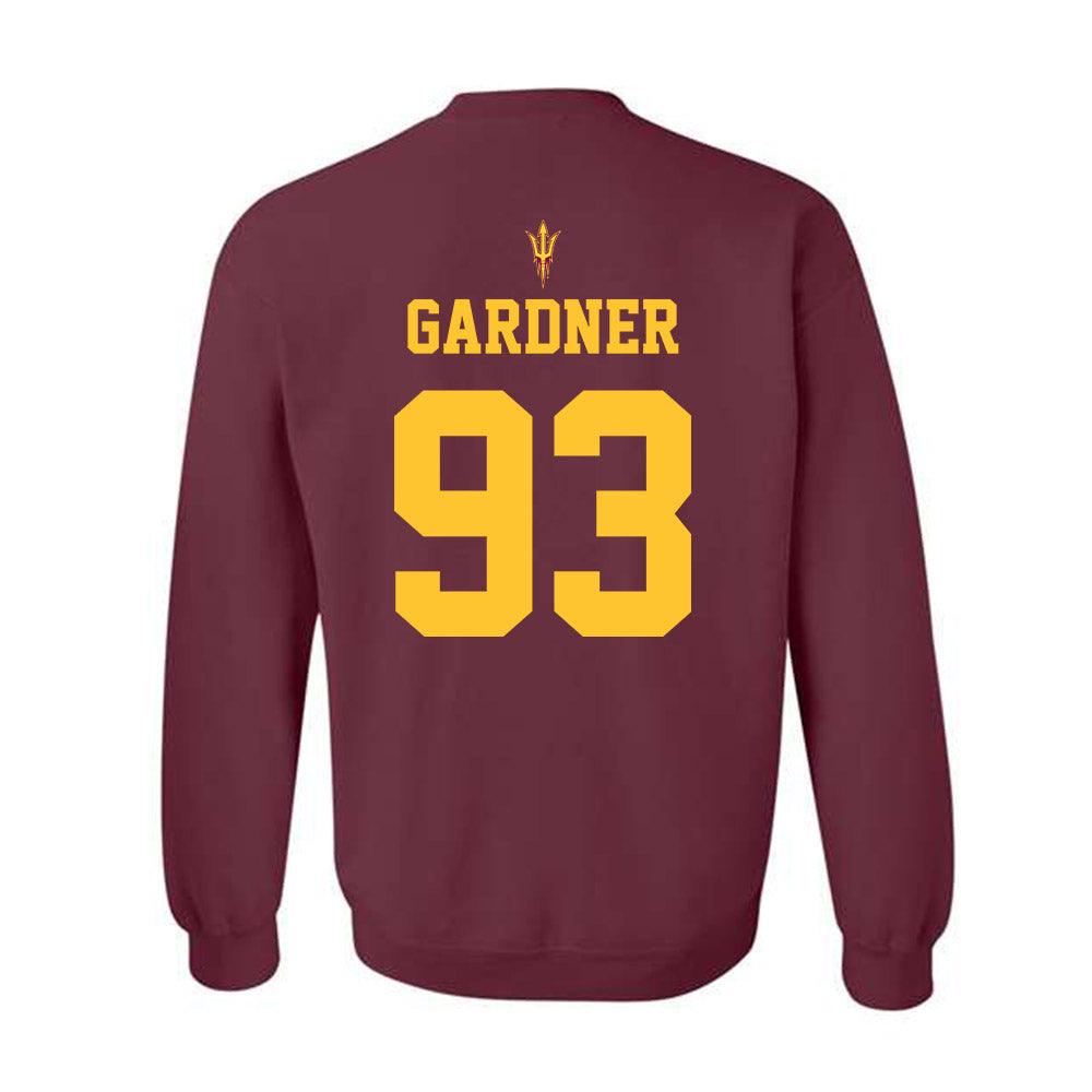 Arizona State - NCAA Football : My'Keil Gardner - Activate The Valley Crewneck Sweatshirt-1