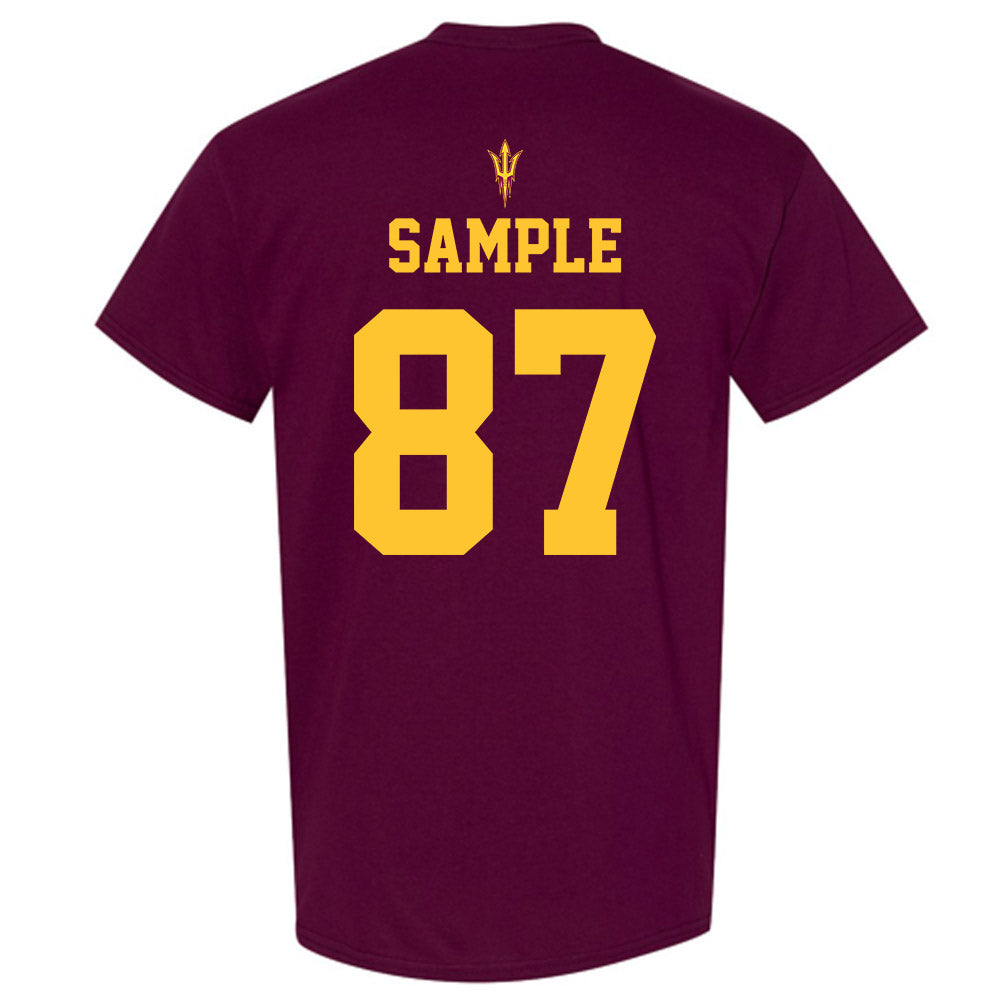 Arizona State - NCAA Football : Zechariah Sample - Activate The Valley T-Shirt-1