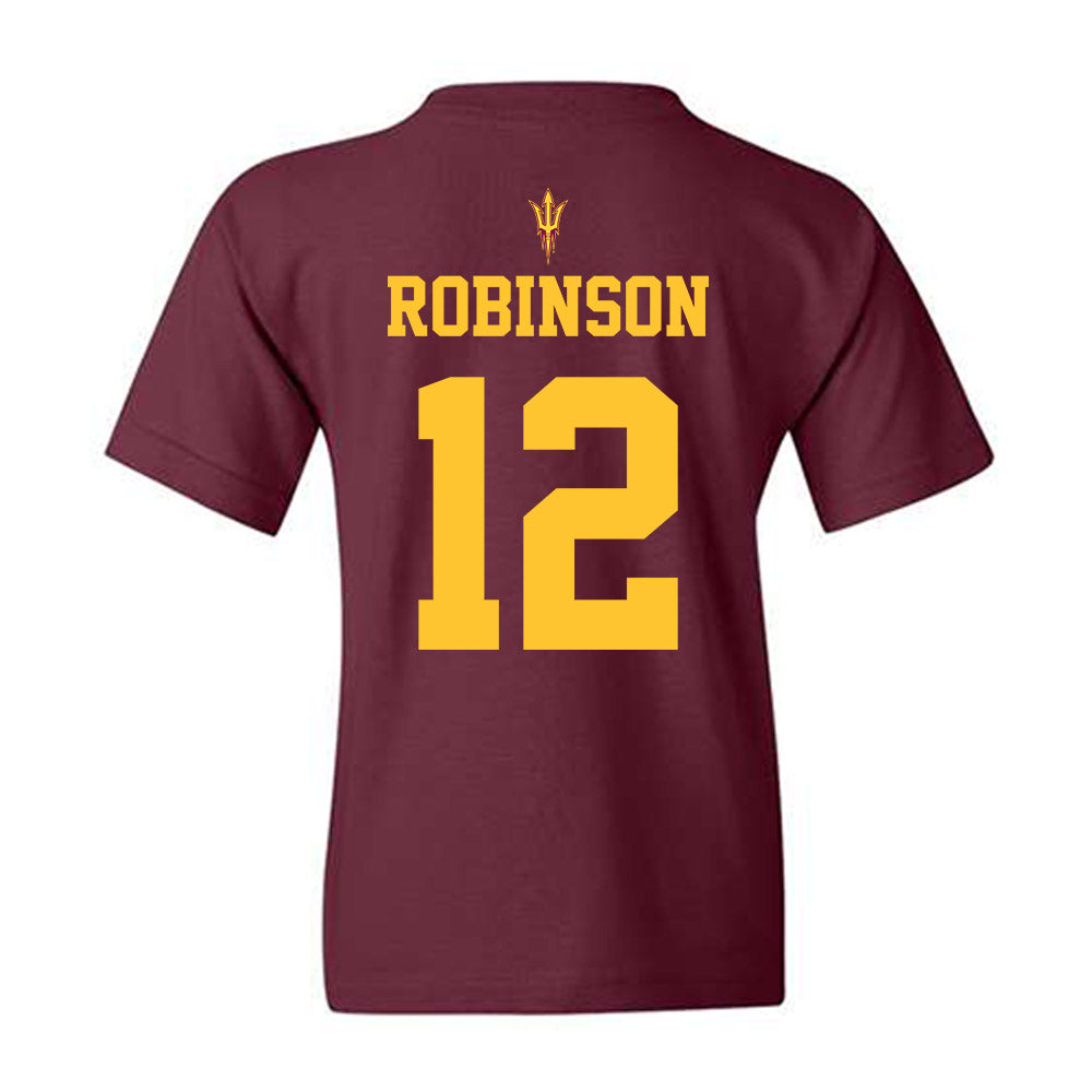 Arizona State - NCAA Football : Javan Robinson - Activate The Valley Youth T-Shirt-1