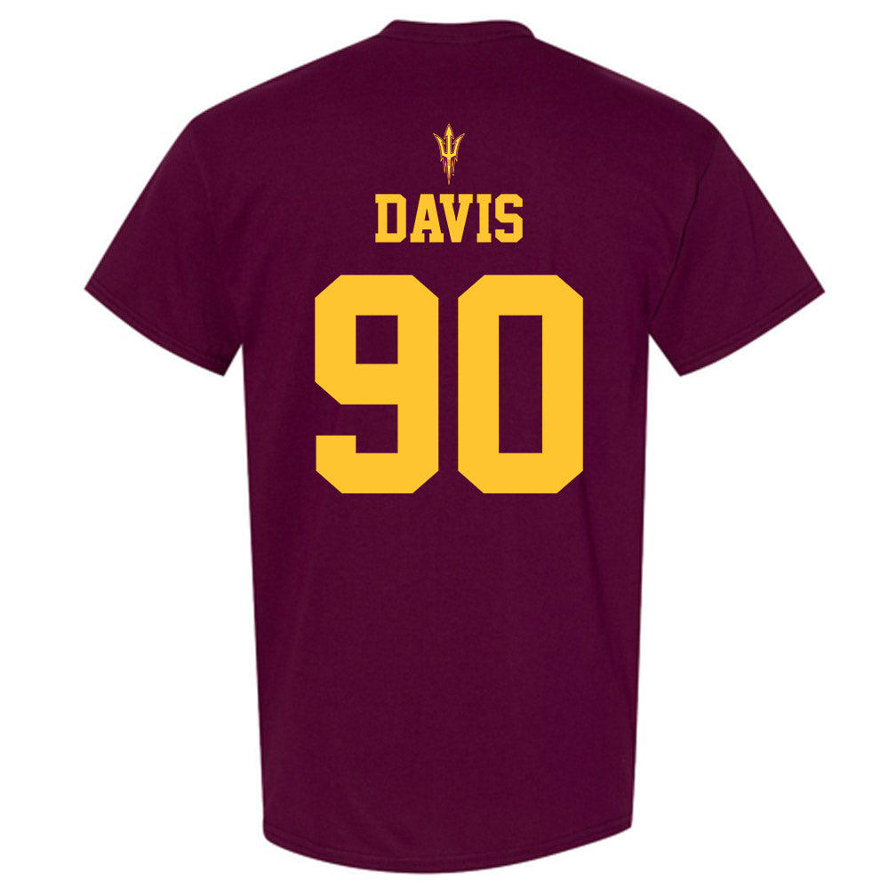 Arizona State - NCAA Football : Cade Davis - Activate The Valley T-Shirt-1