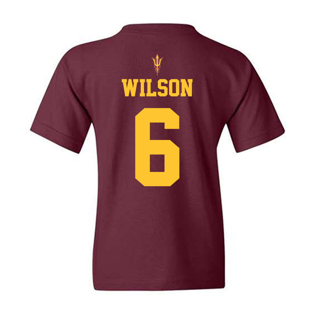 Arizona State - NCAA Football : Adrian Wilson - Activate The Valley Youth T-Shirt-1